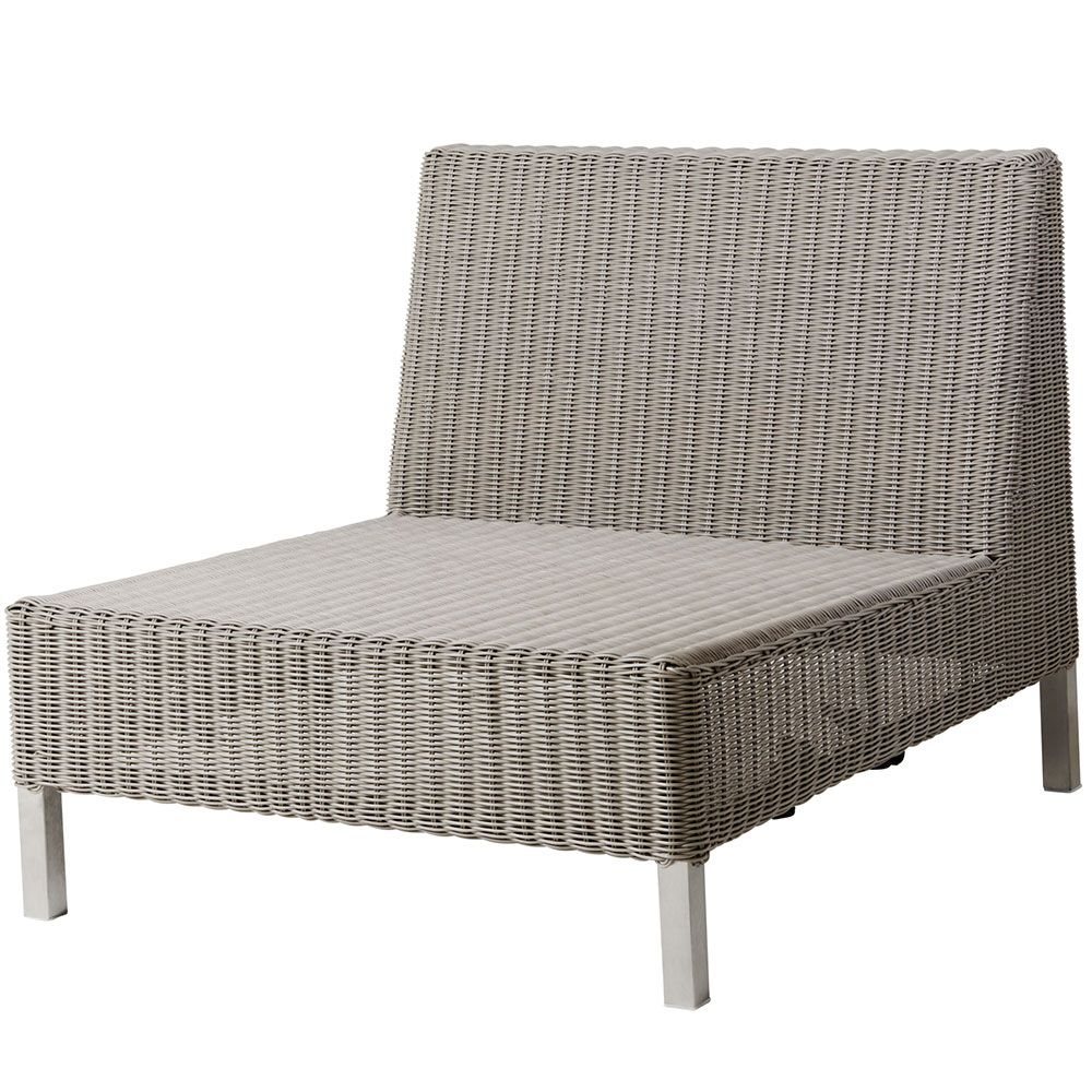 Produktfoto för Cane-Line, Connect Enkel Modul Dynset Taupe