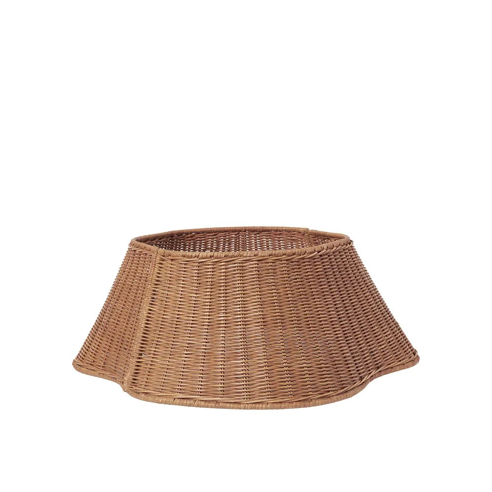 Ferm Living, Handflätad Julgranskjol Natural