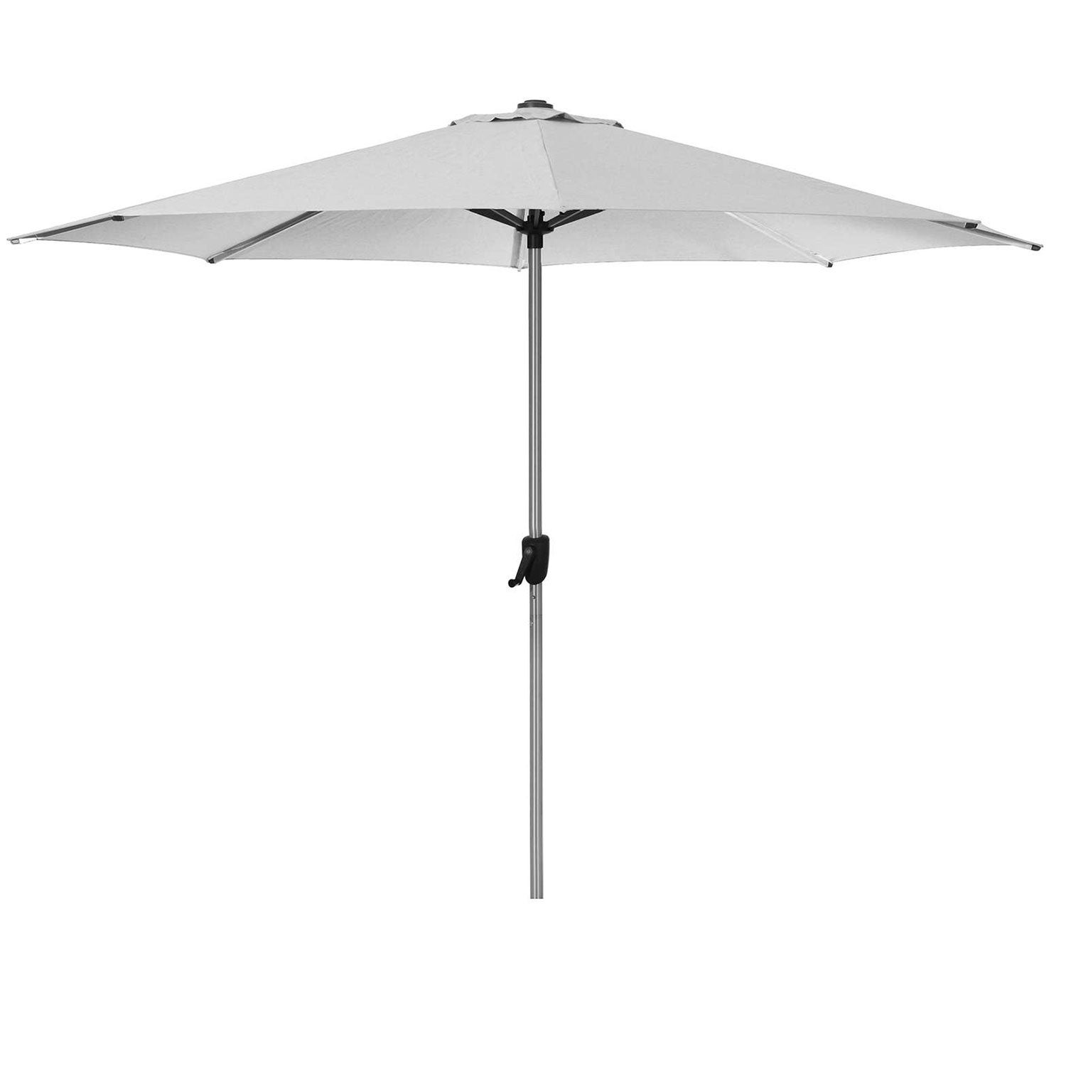 Cane-line, Sunshade Parasoll med vev Ø300 cm Dusty White