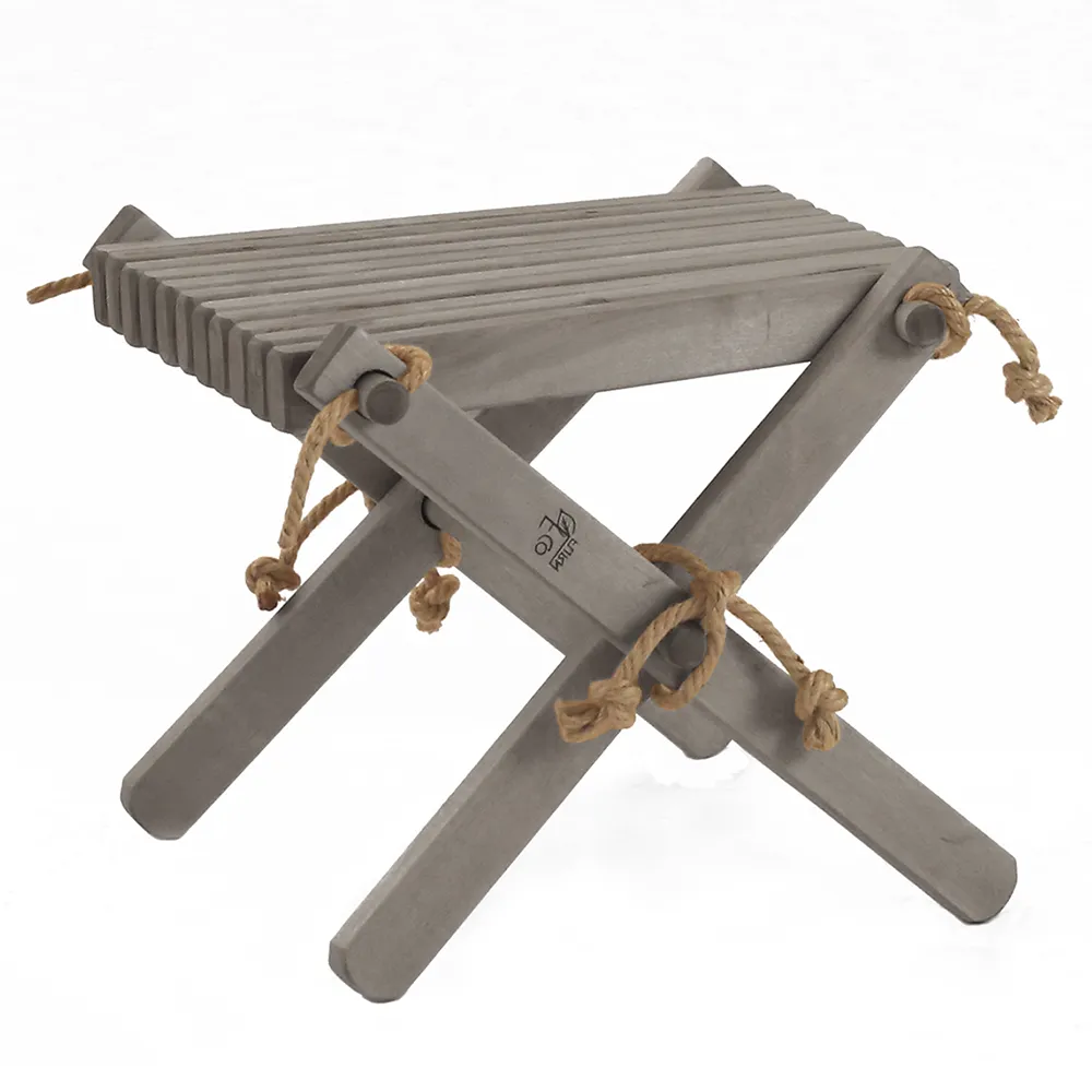 hillerstorp, lilli fotpall gråoljad björk