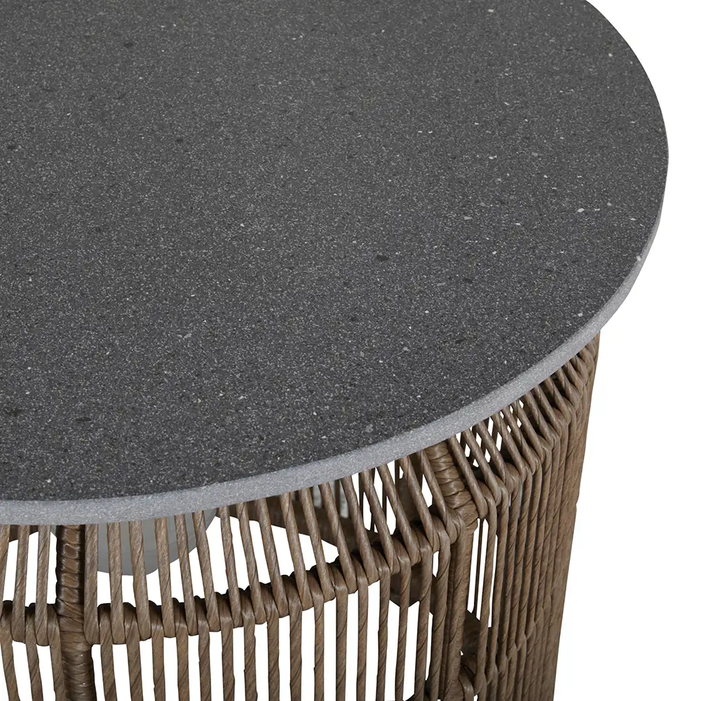 Pamir soffbord 50 cm beige/grå 