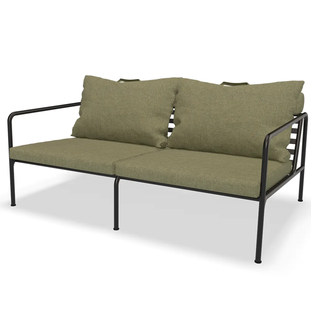 Houe Avon 2-sits soffa Leaf/Black