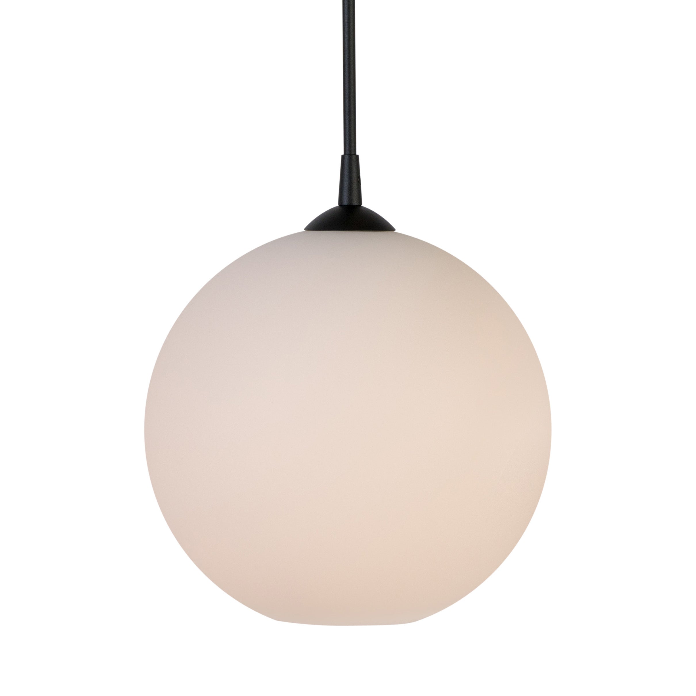 Belid, Capo Pendel D300 Svartstruktur/Opalglas