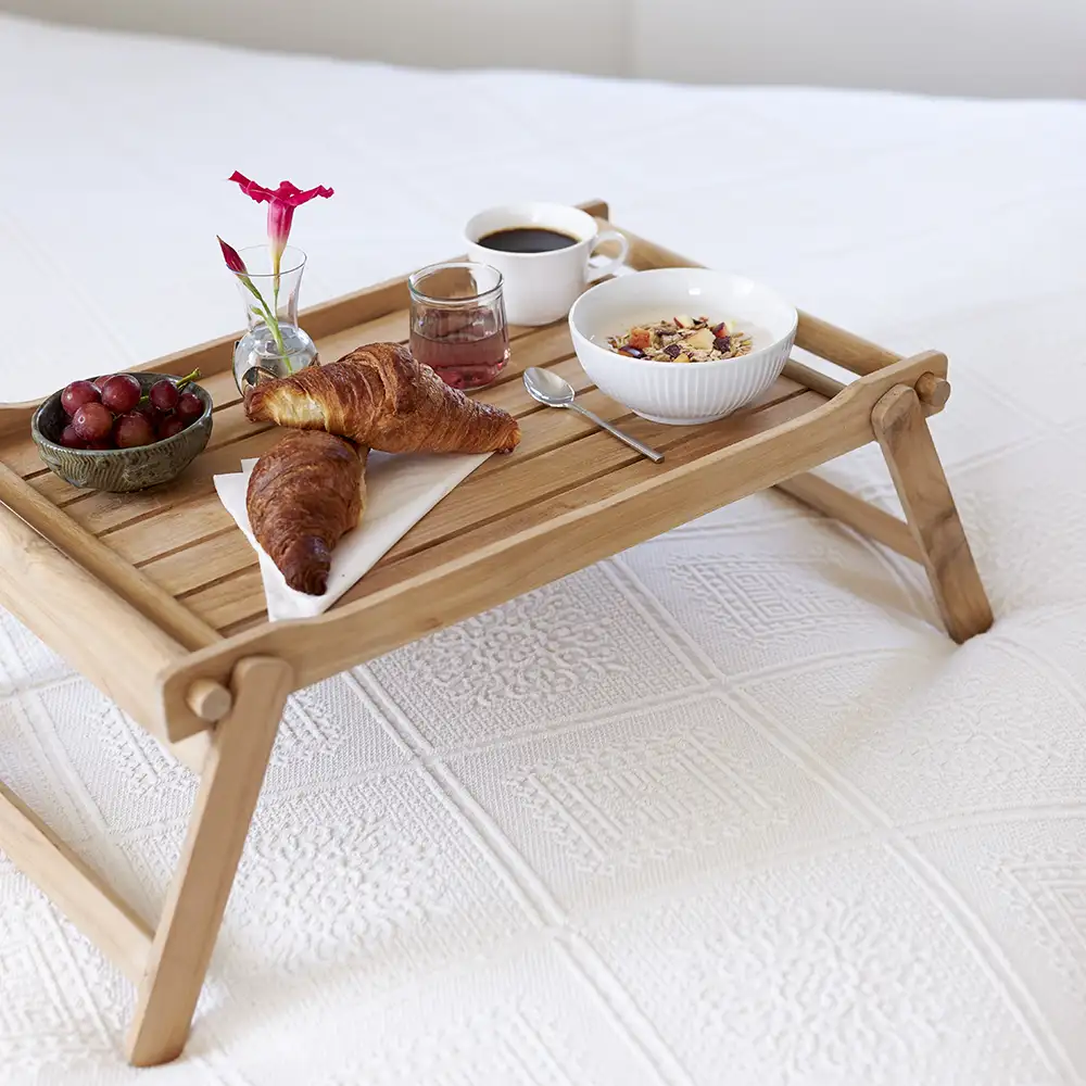 Classic Sängbricka Teak