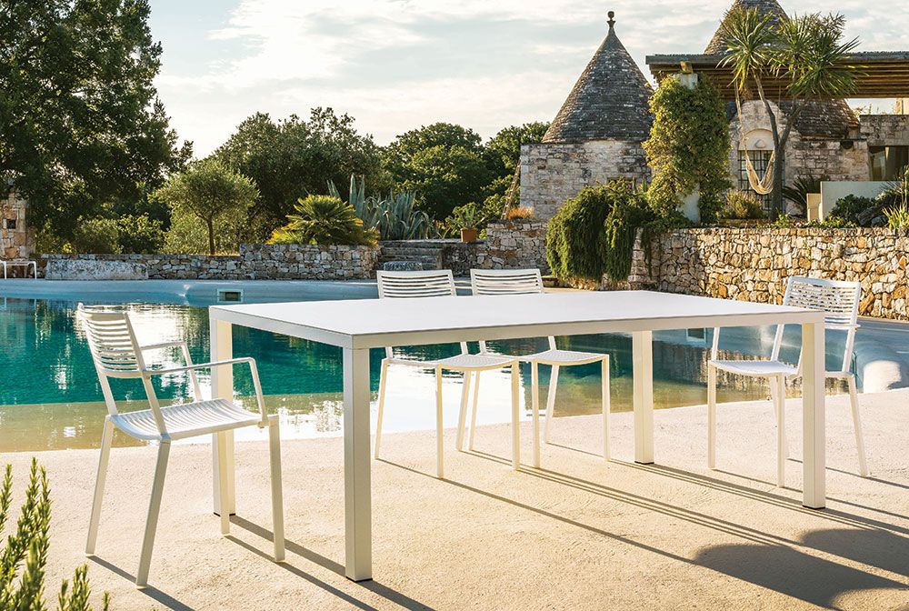 Easy Karmstol Stapelbar Pearly Gold 