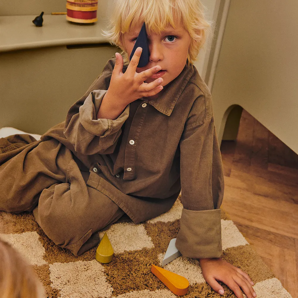 Tvättbar Matta Mara Tan