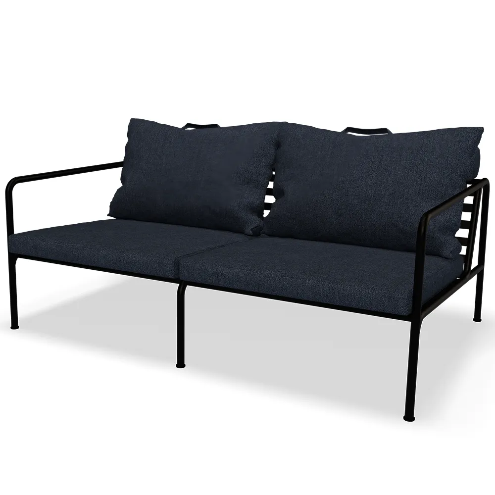 Houe Avon 2-sits soffa Sky/Black