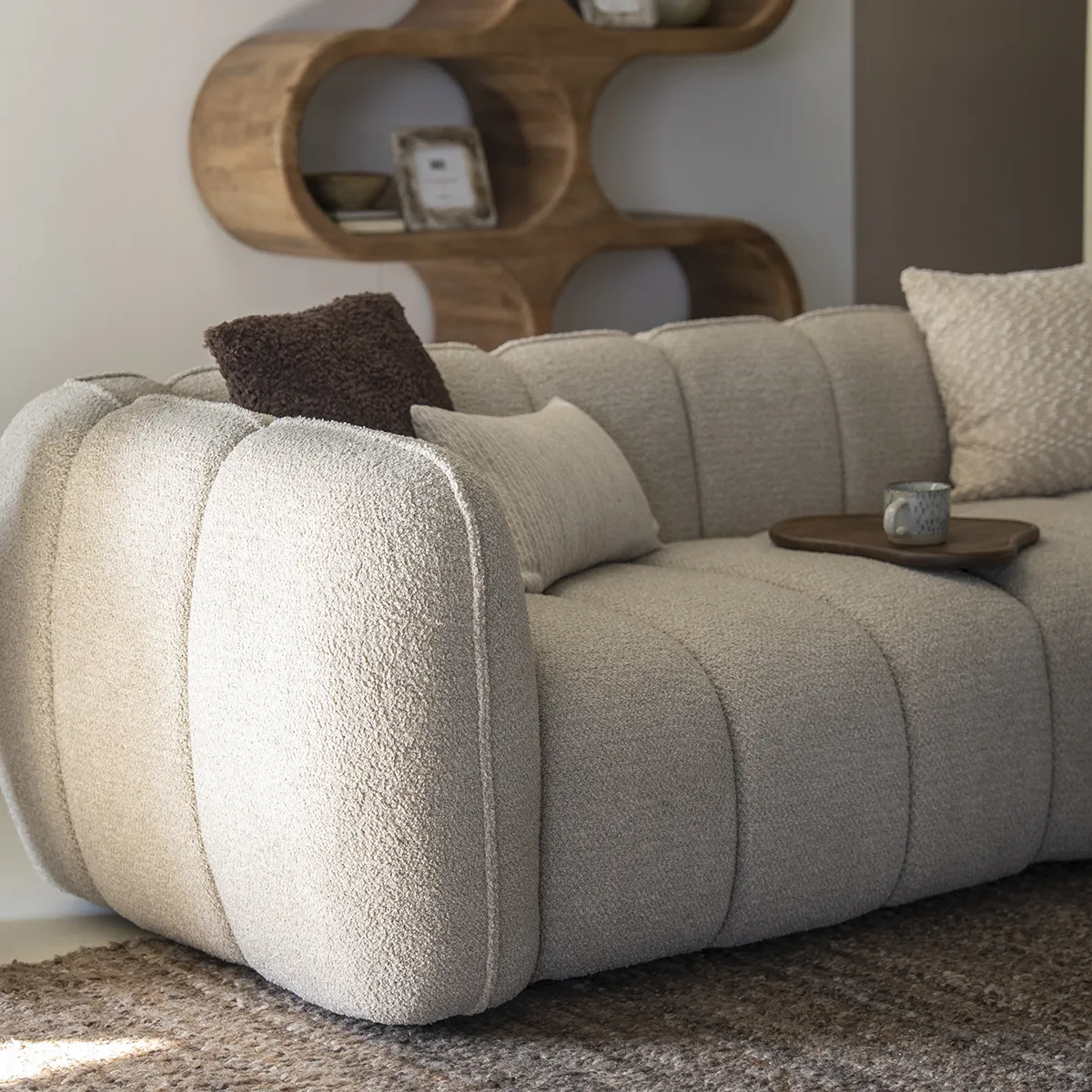 Soffa Cubetto (2,5-sits) Taupe