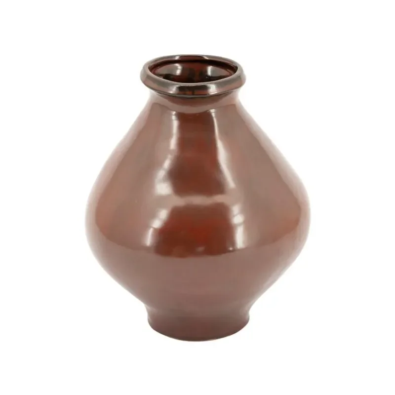 Nendo small Vas 19x19x22 cm Lergods Brun