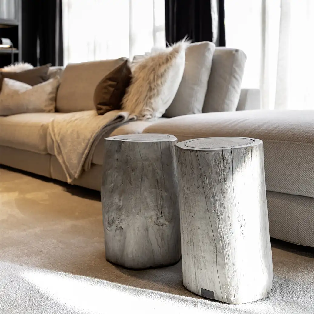 Sidobord Colorado 50 cm charcoal teak