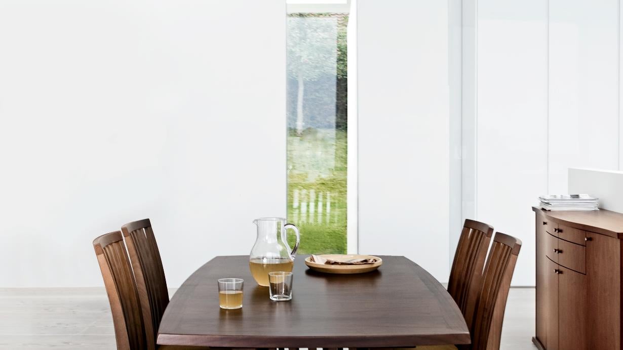 Sm66 stol med läder