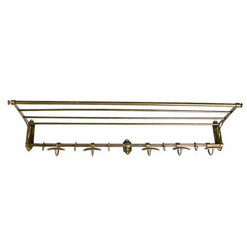 Coatrack Arini antique brass finish