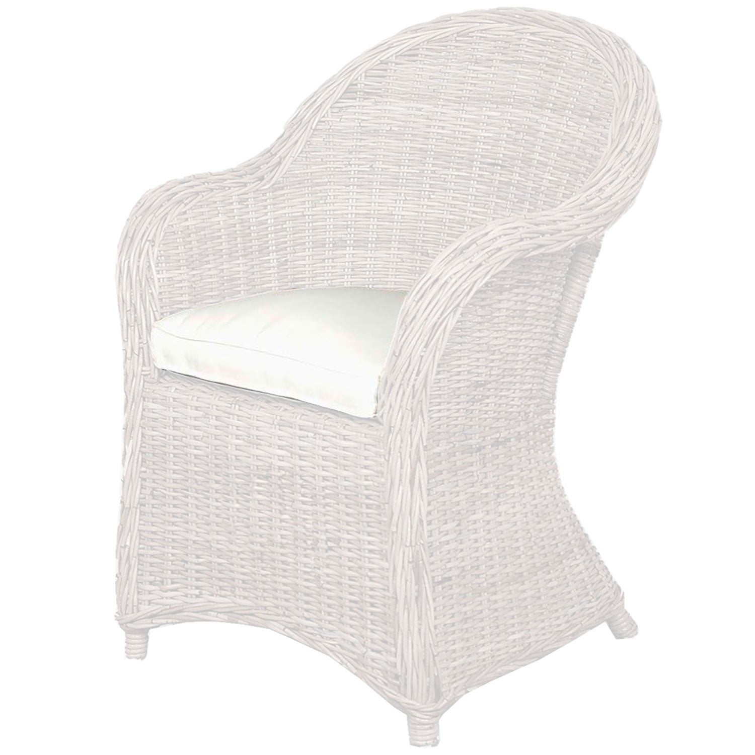 Sittdyna Fåtölj 1924 Vit