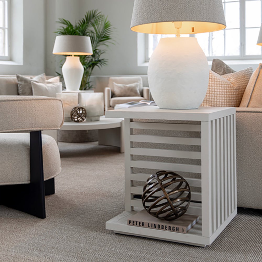 Alternativ bild 1 för Kane sidobord ivory mist