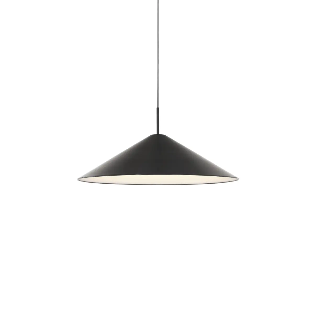 Brolly Pendellampa Ø70 Svart Anodiserad Aluminium
