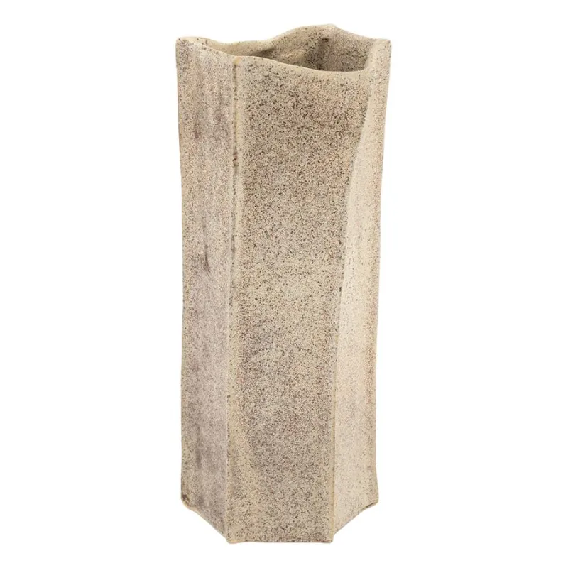 By-Boo, Kai large 14x13x33 cm Stengods Brun