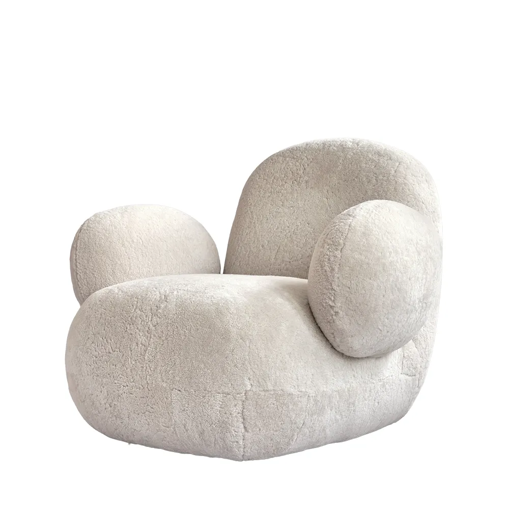 101 Copenhagen, Toe Fåtölj Flat - Sheepskin