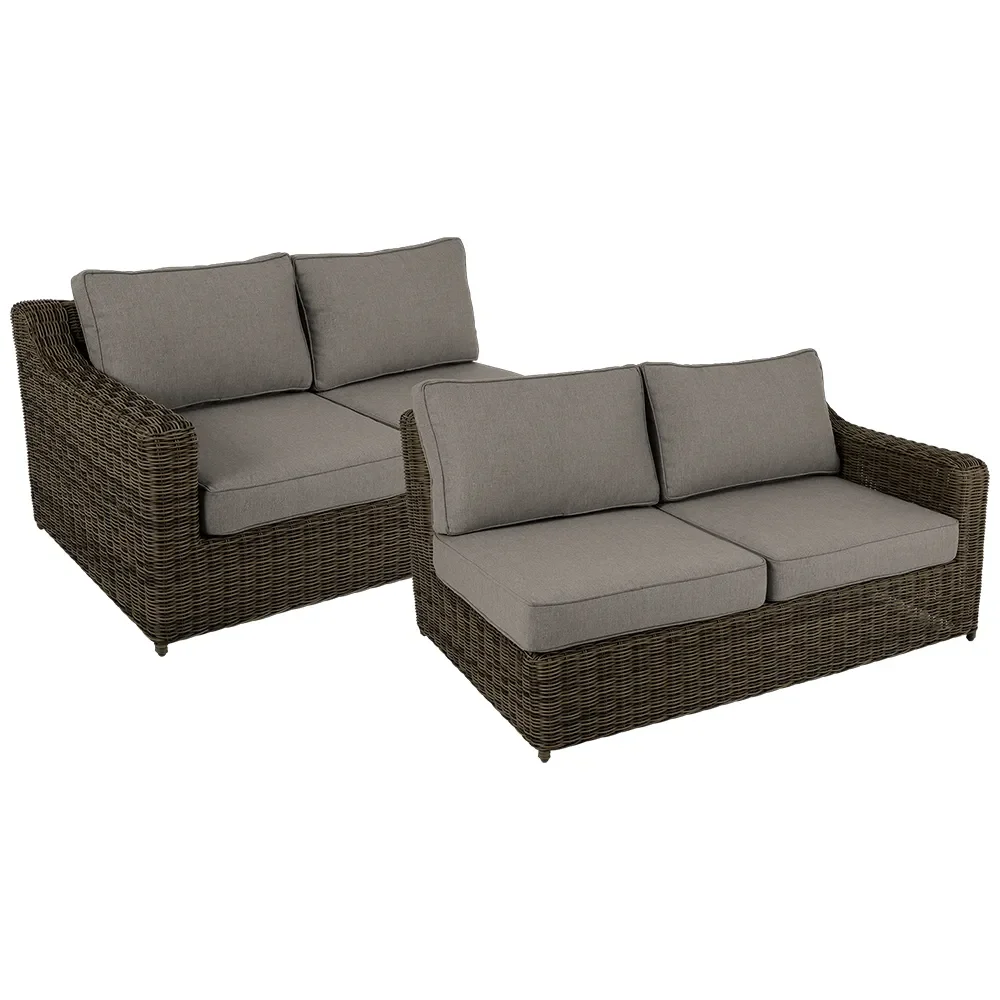 Glendon avslutsdelar 2-pack  Dark brown / Soft moose