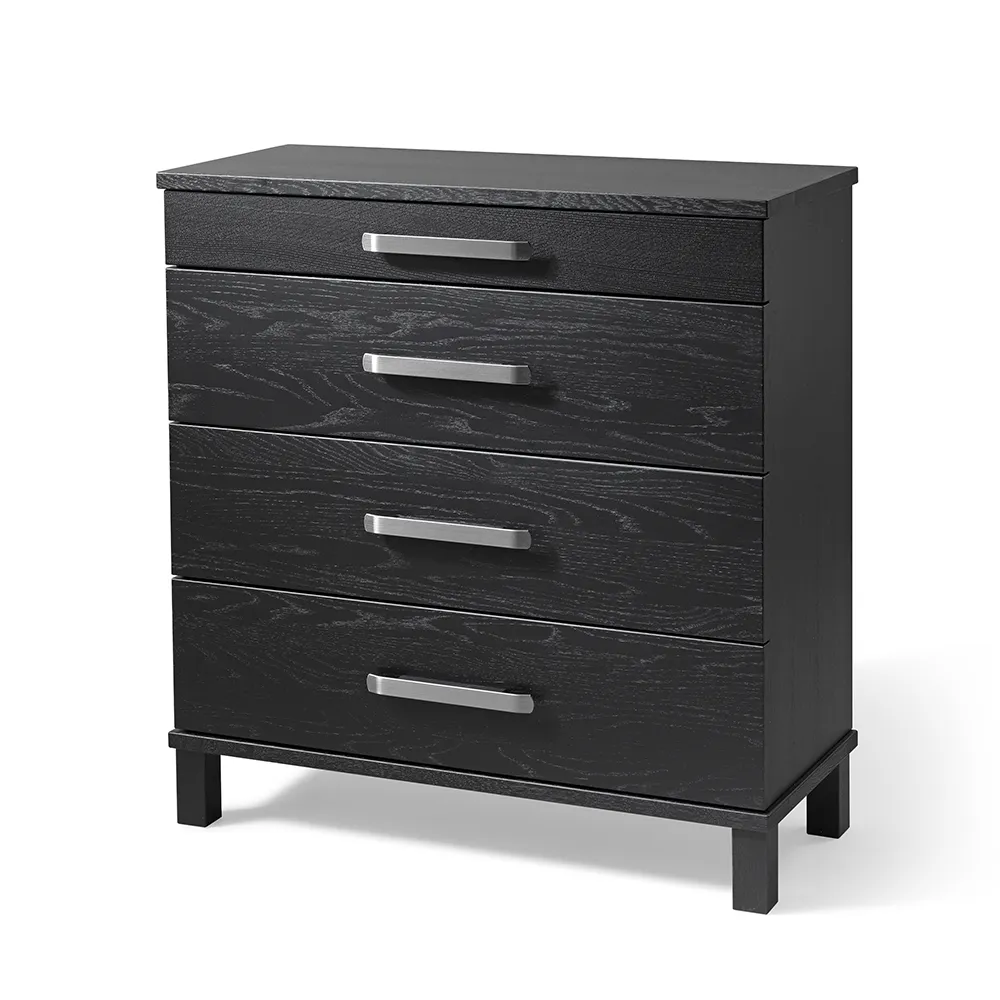 Nadja Byrå H75 B70 Svartbetsad Ek