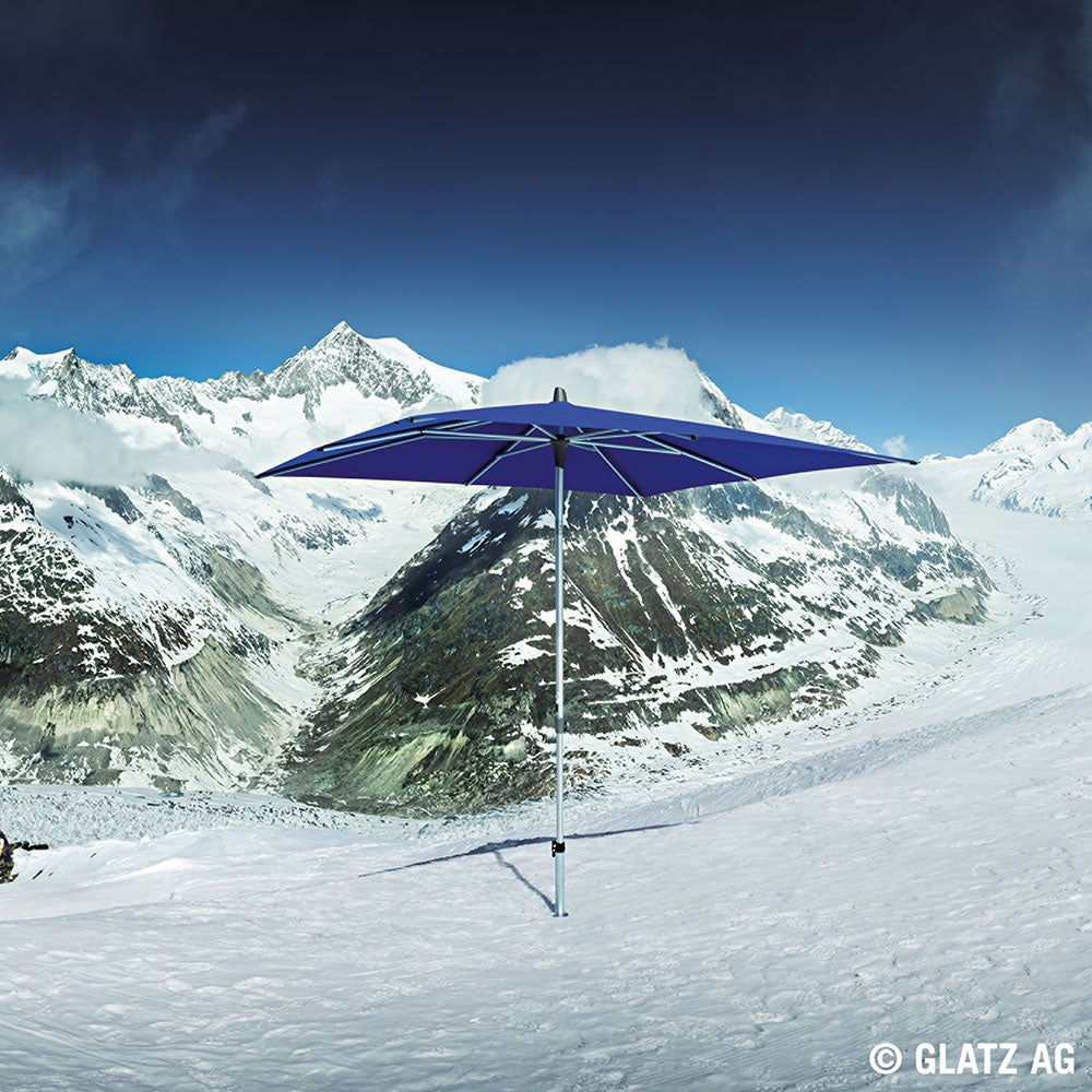 Alu-smart parasoll 200 cm kat.5 611 sandstone 