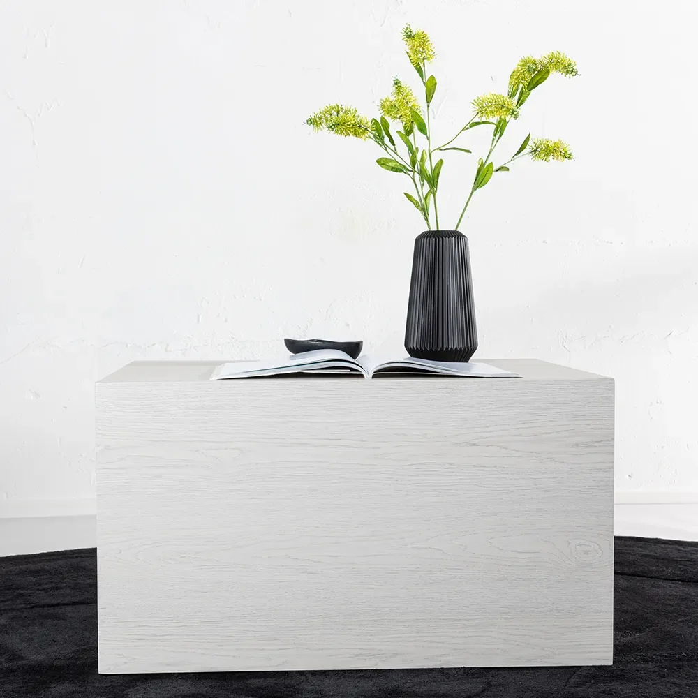 York Soffbord 60x80 cm Vitputsad