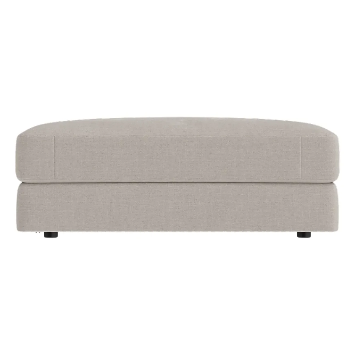 Reno fotpall 112x55 cm Hailey shell