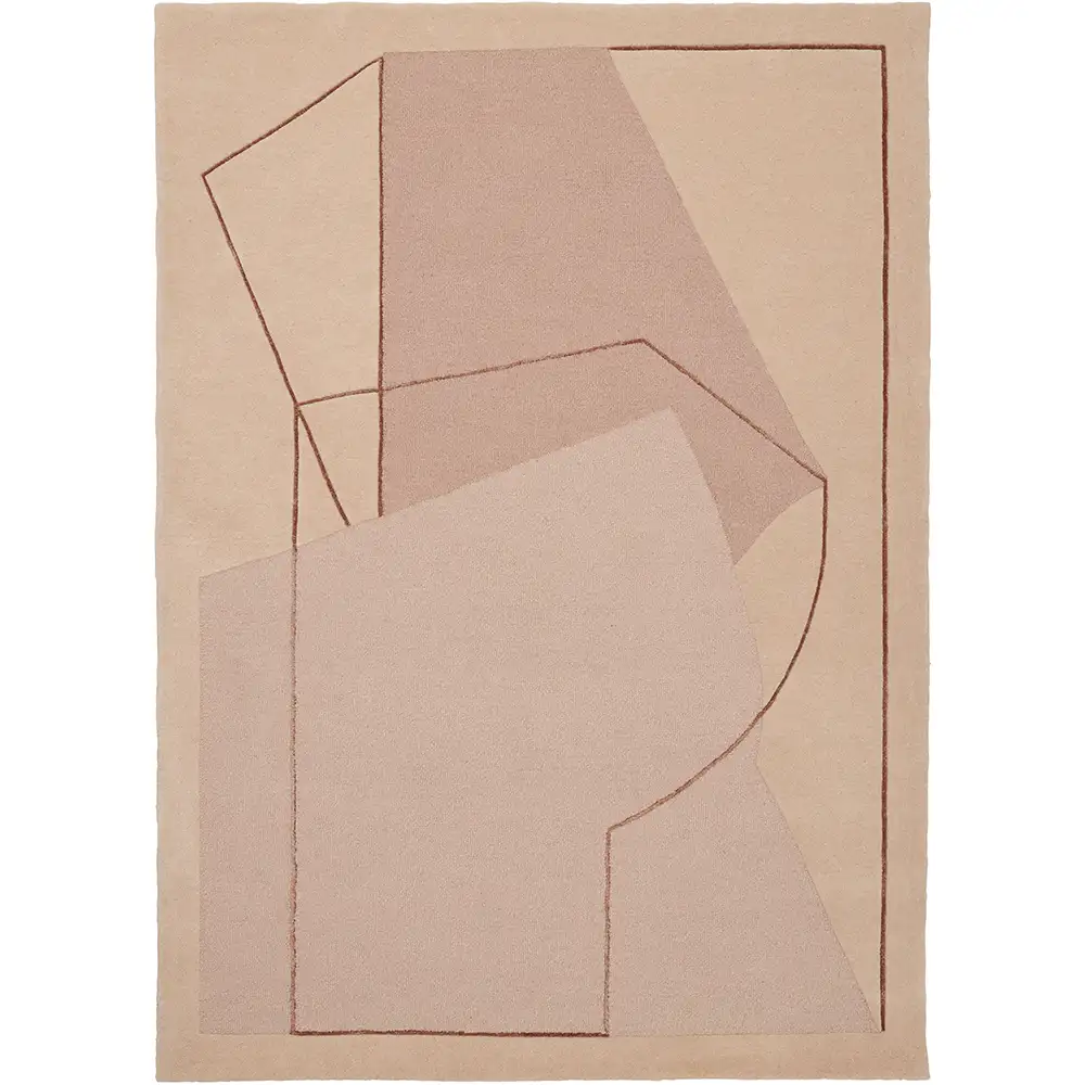 linie design, furbo rose 140x200 matta