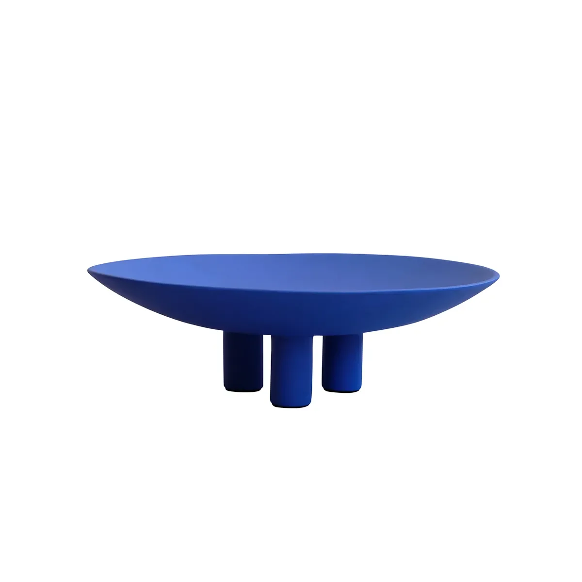 101 Copenhagen, Handmålad dekorationsfat Duck Big Marrakech Blue Ø 45 cm