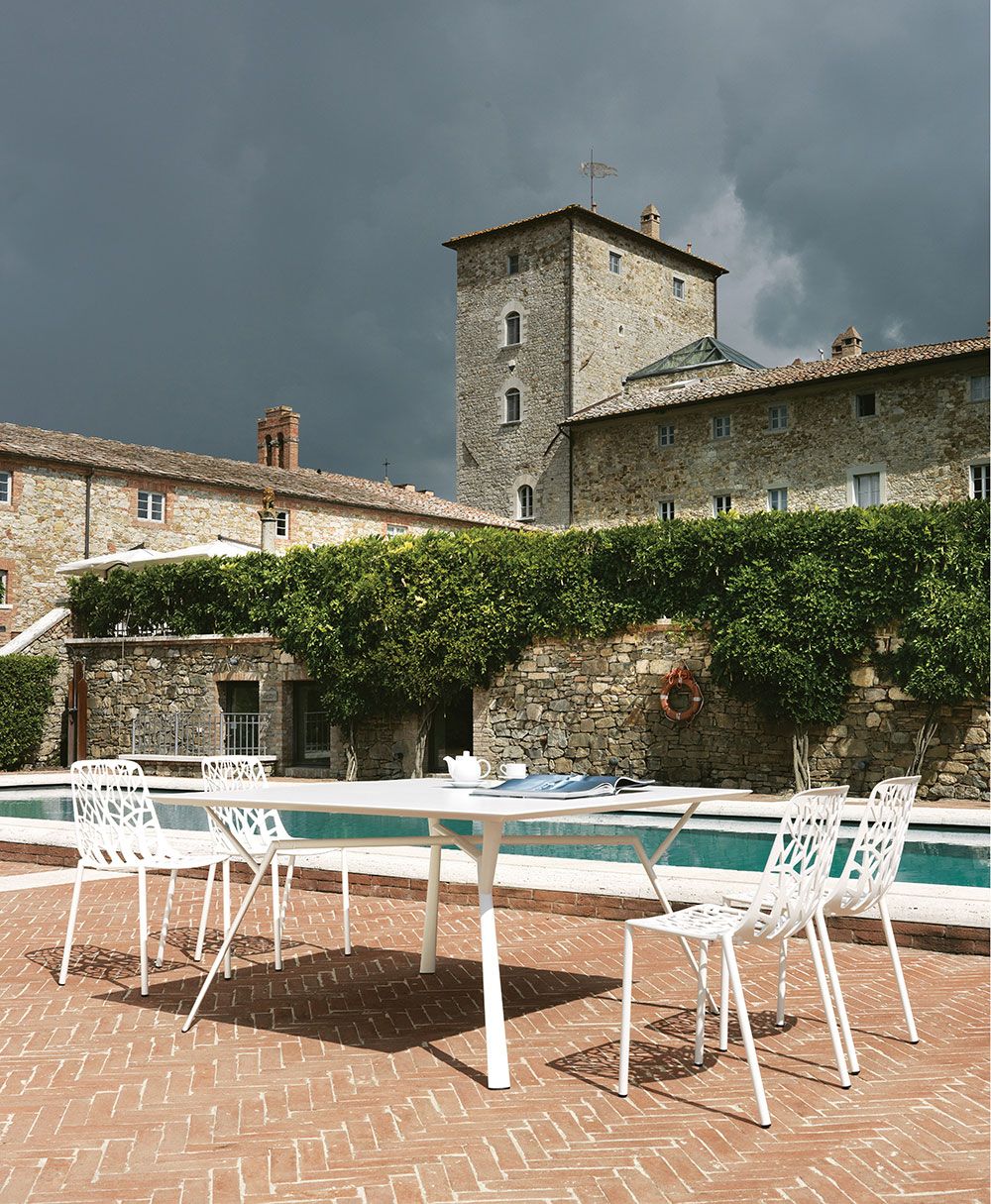 Forest matstol Black 