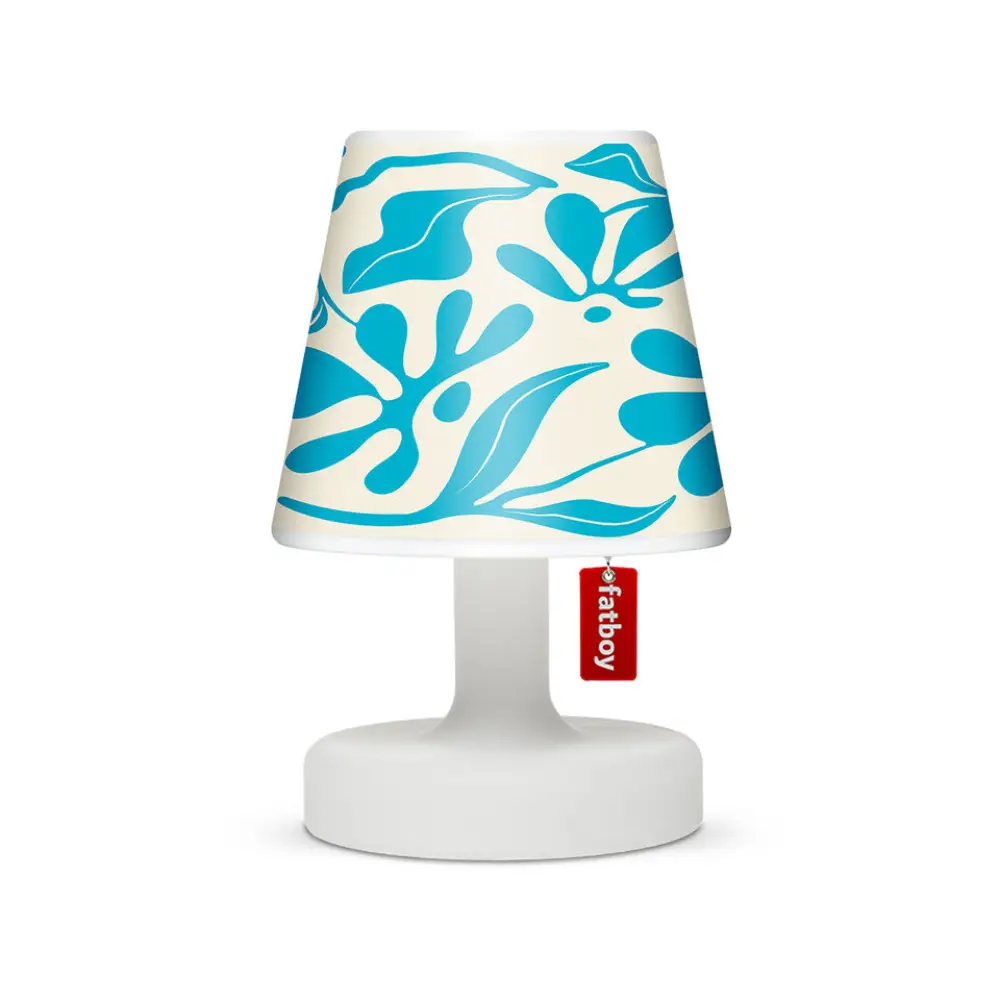 Cooper cappie lampskärm blue leaf