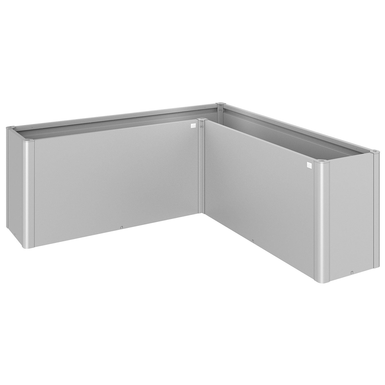 Belvedere planteringsbädd maxi storlek l200 metallic silver