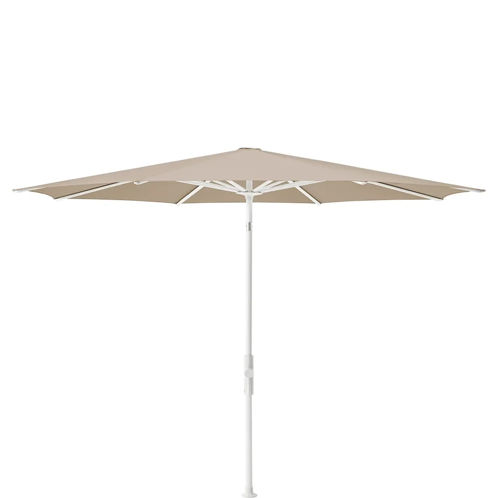 Glatz, Twist 330 cm parasoll matt white Kat.5 803 Linen
