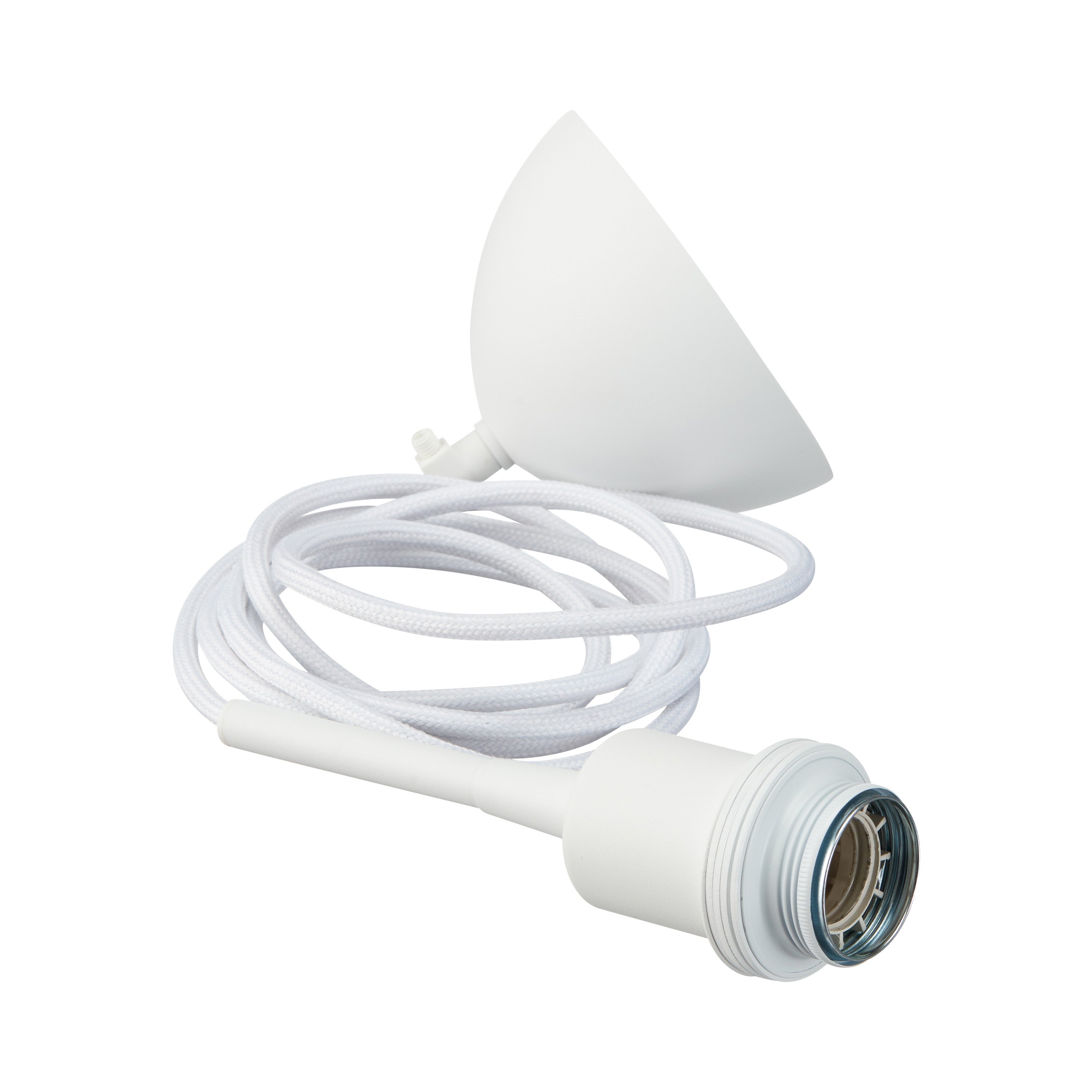 Belid, Gloria Upphäng E27 Vitstruktur, Vit Kabel