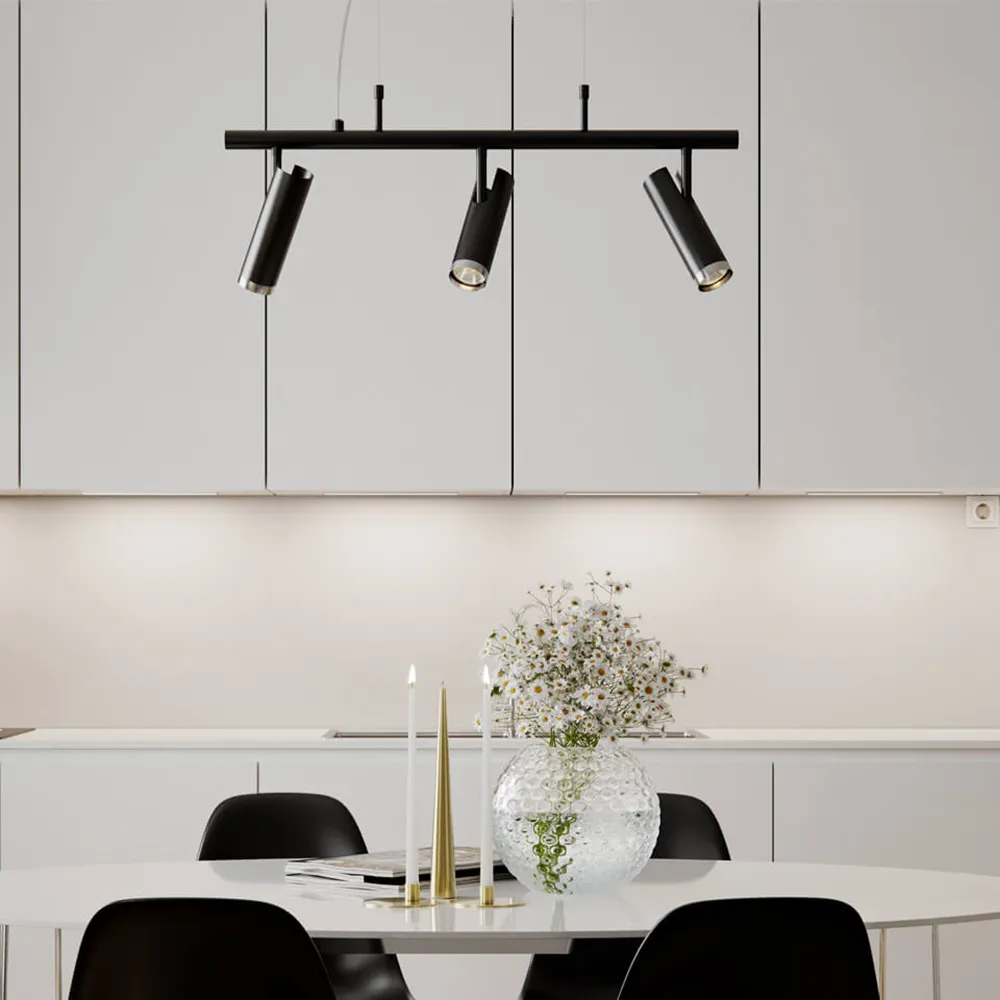 Puls Bar Taklampa svart