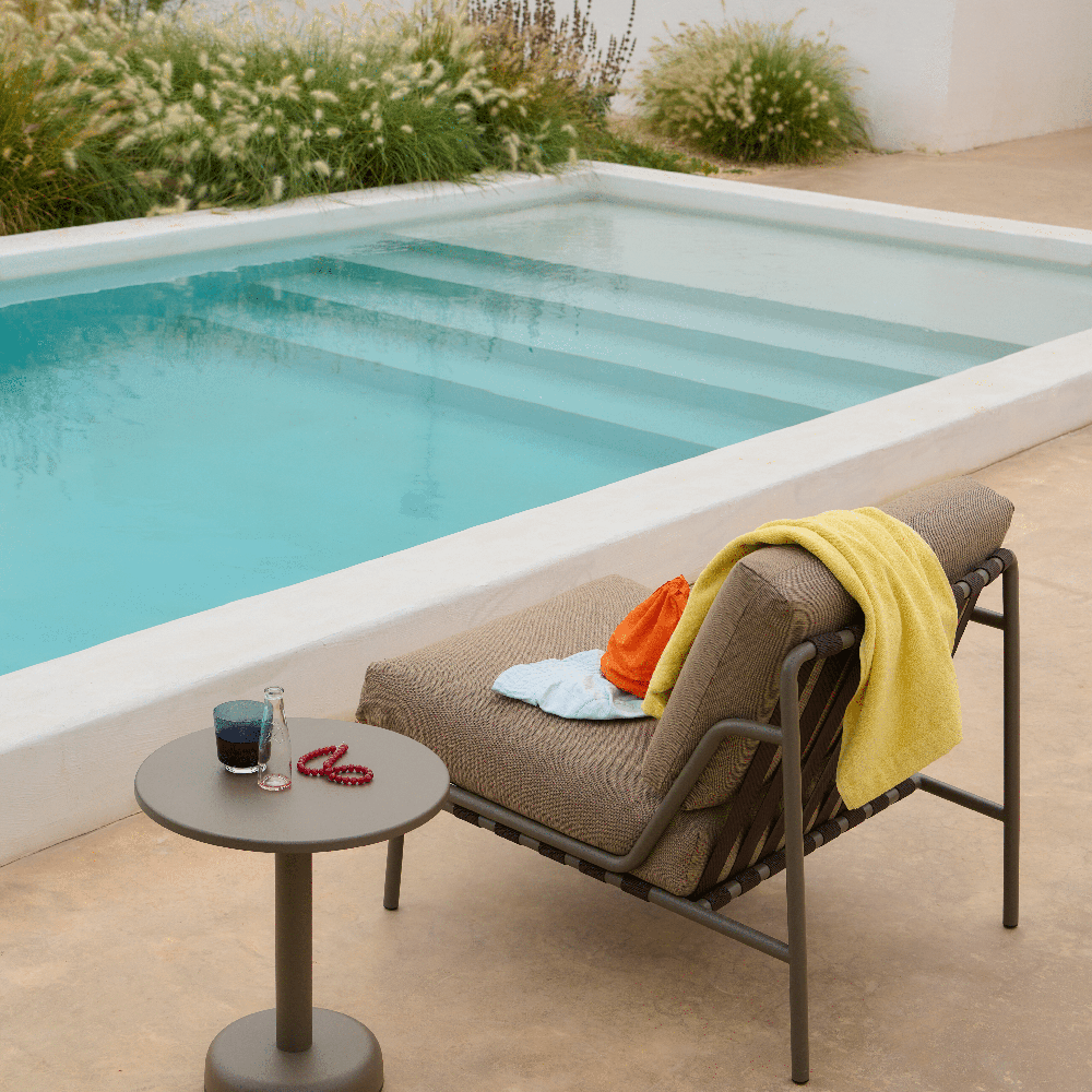 Loungefåtölj Settle Ribbed Weave 5/Taupe