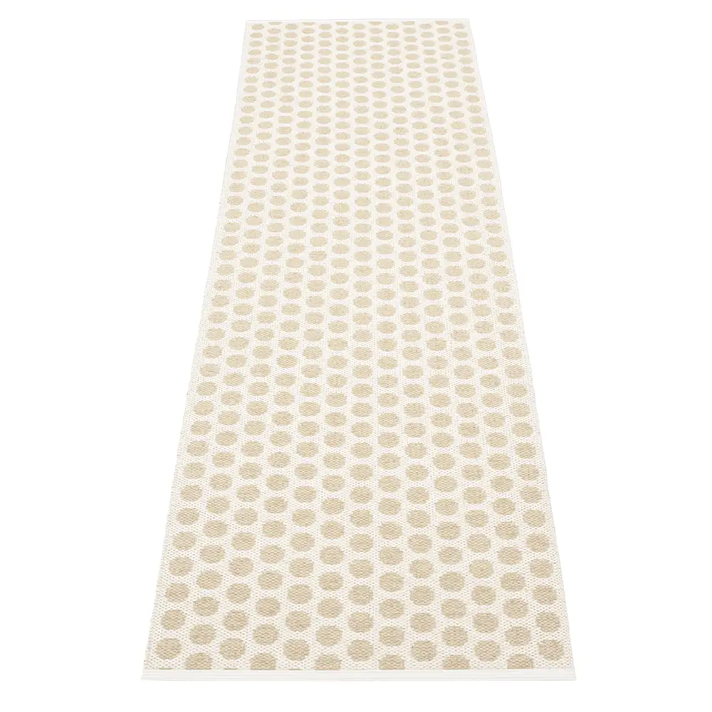 Produktfoto för Pappelina Noa matta 70 cm x 250 cm, noa beige/vanilla