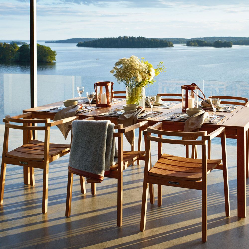 Oxnö Matbord 100X220-300 Cm Teak 