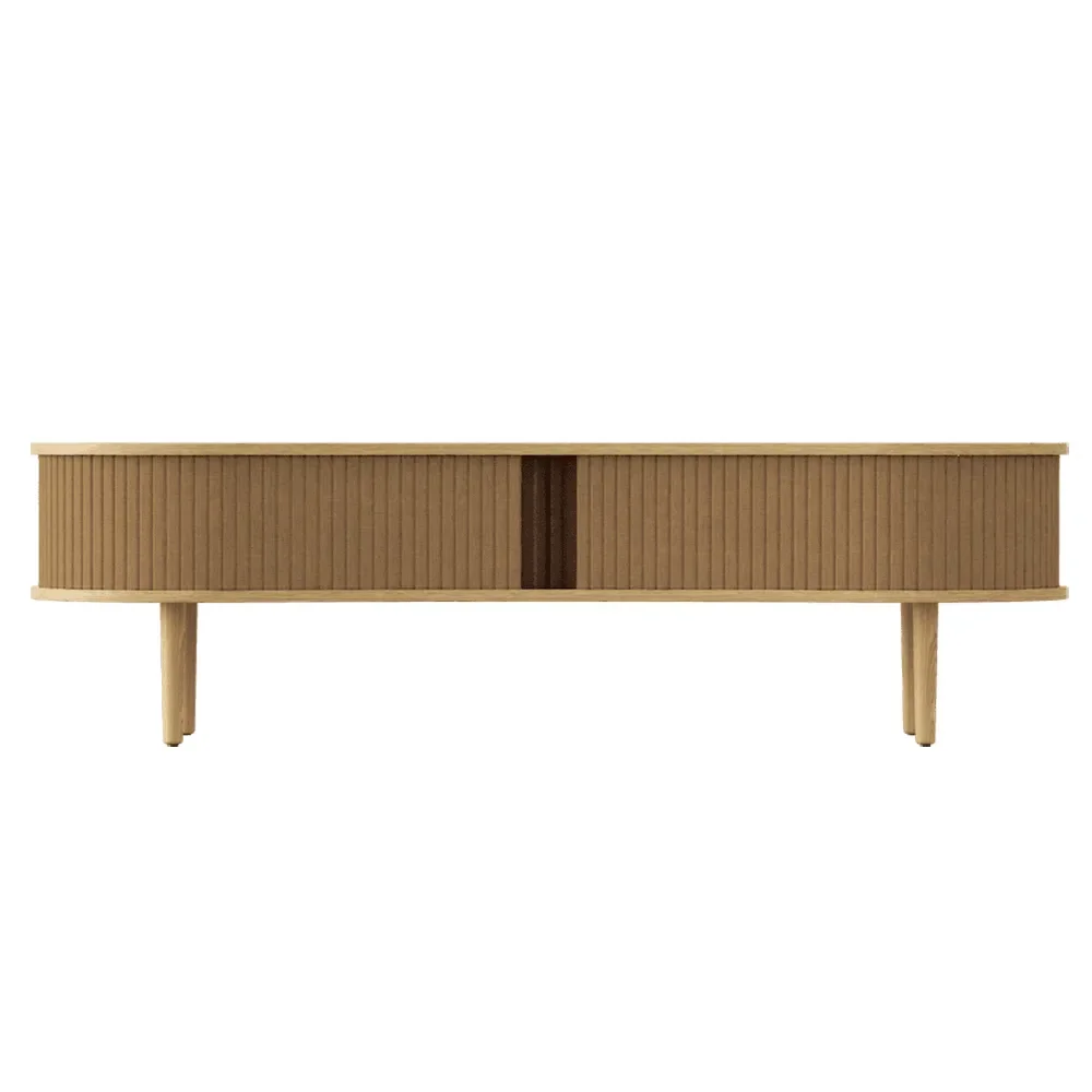 umage, audacious tv-bänk ek/sugar brown