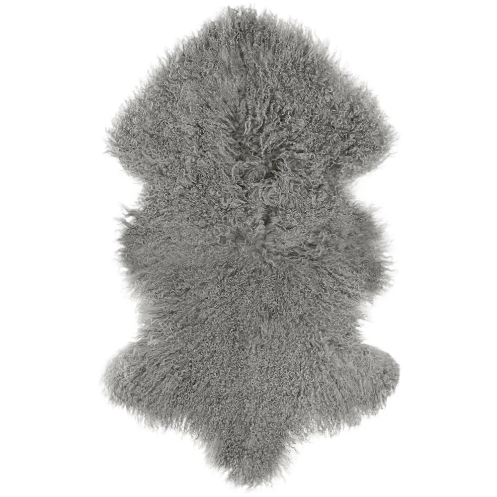 Skinnwille, Shansi Fårskinn 55x95 cm Steel