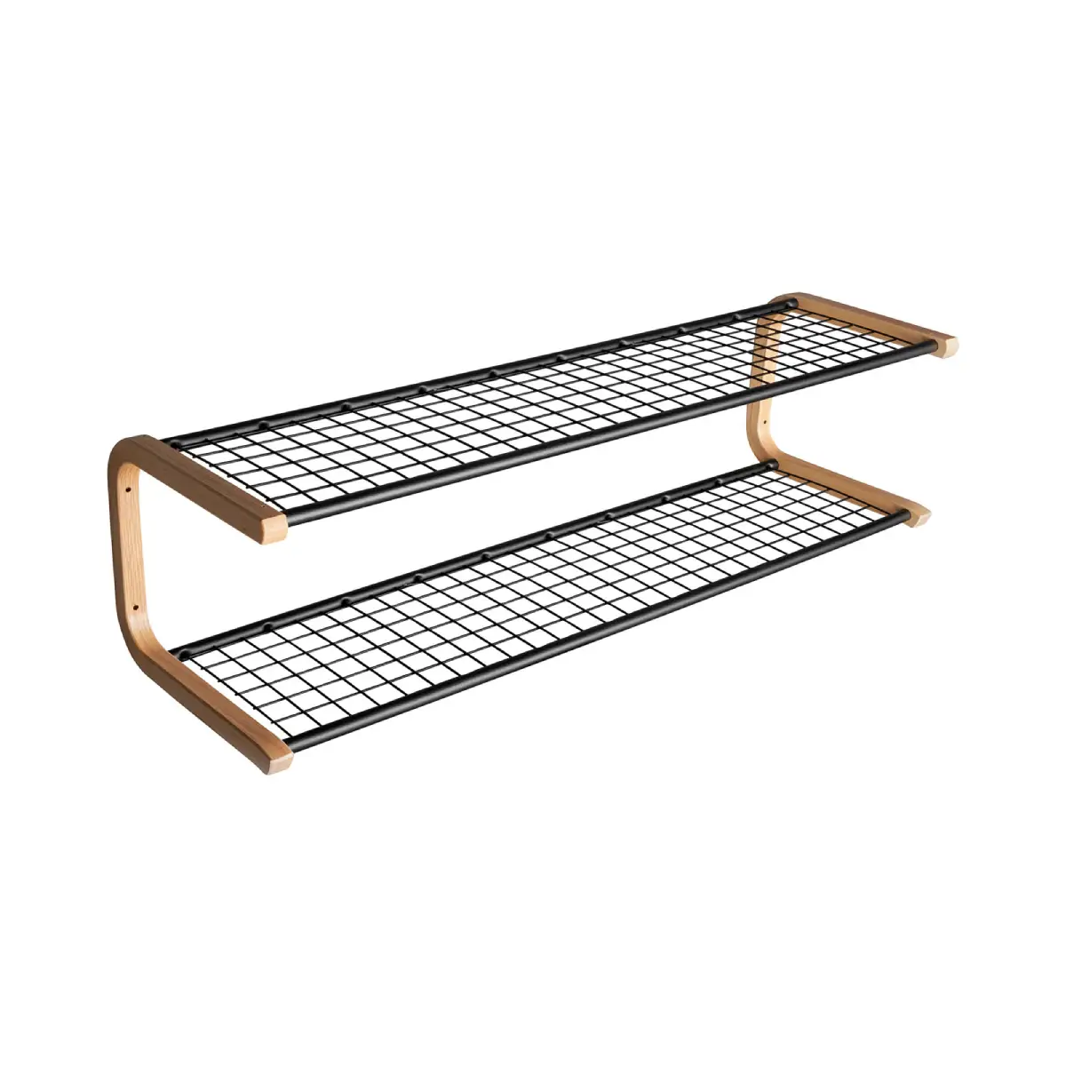 Essem Design, Anna skohylla 120 cm Svart Ek