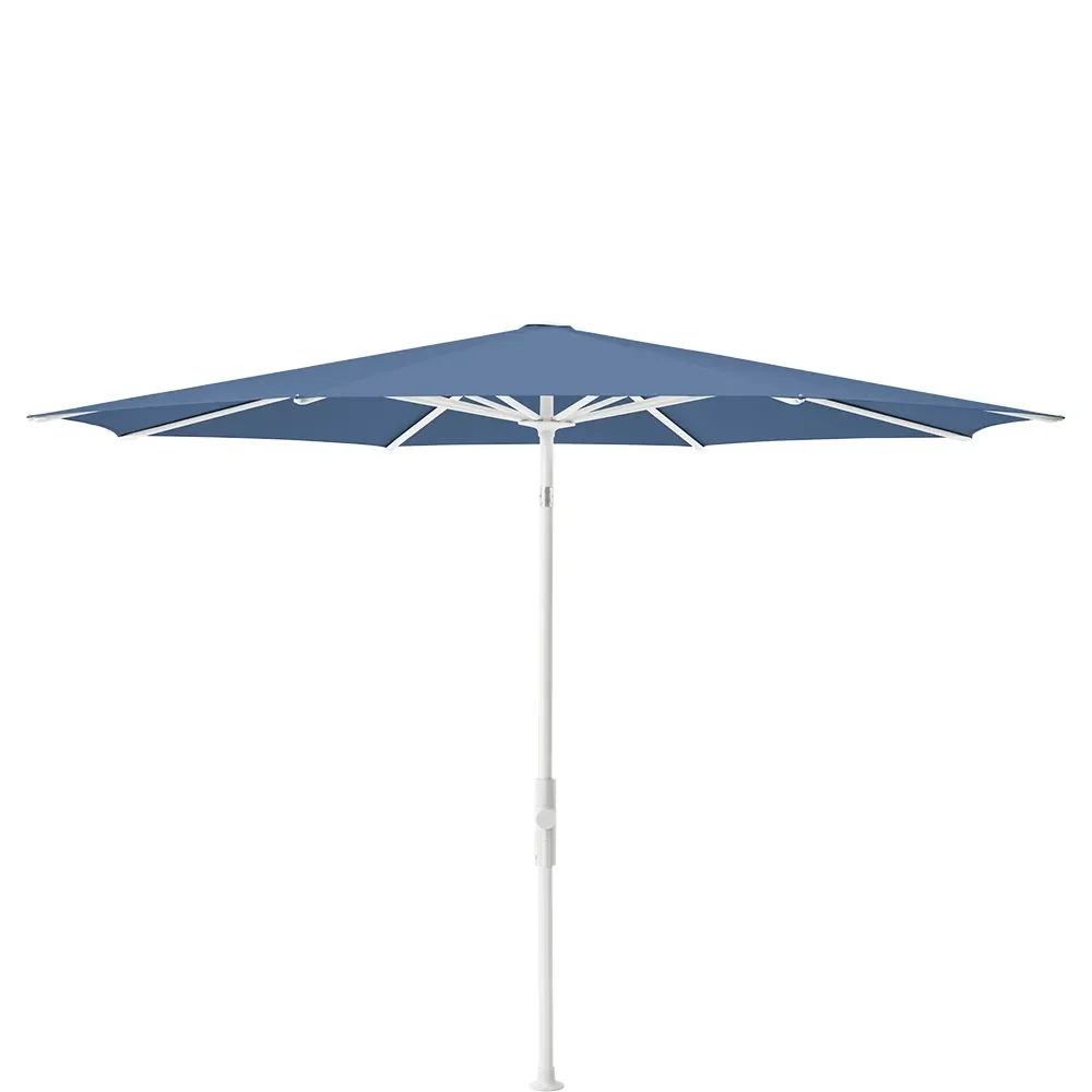 Glatz, Twist 330 cm parasoll matt white Kat.4 418 Cobalt