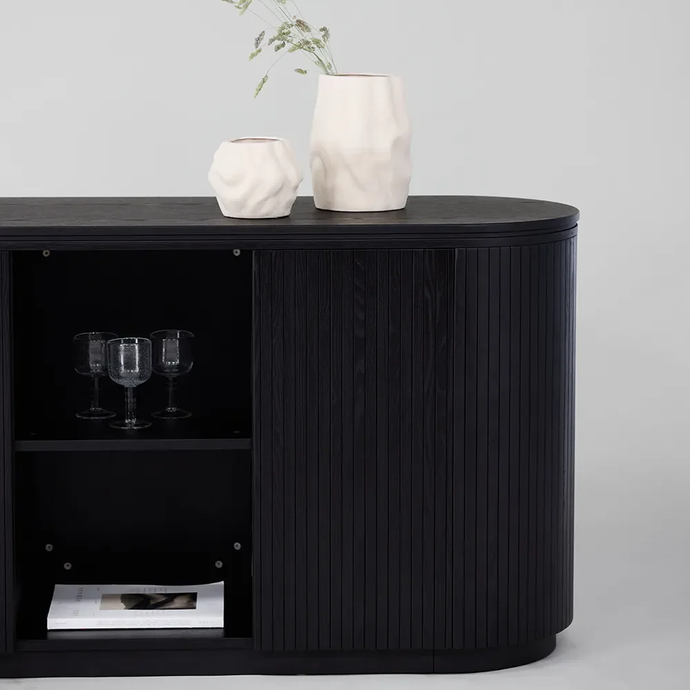 Fjällbacka Skåp Svart