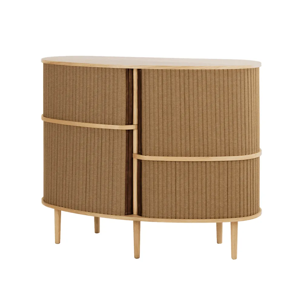 umage, audacious highboard skåp ek/sugar brown