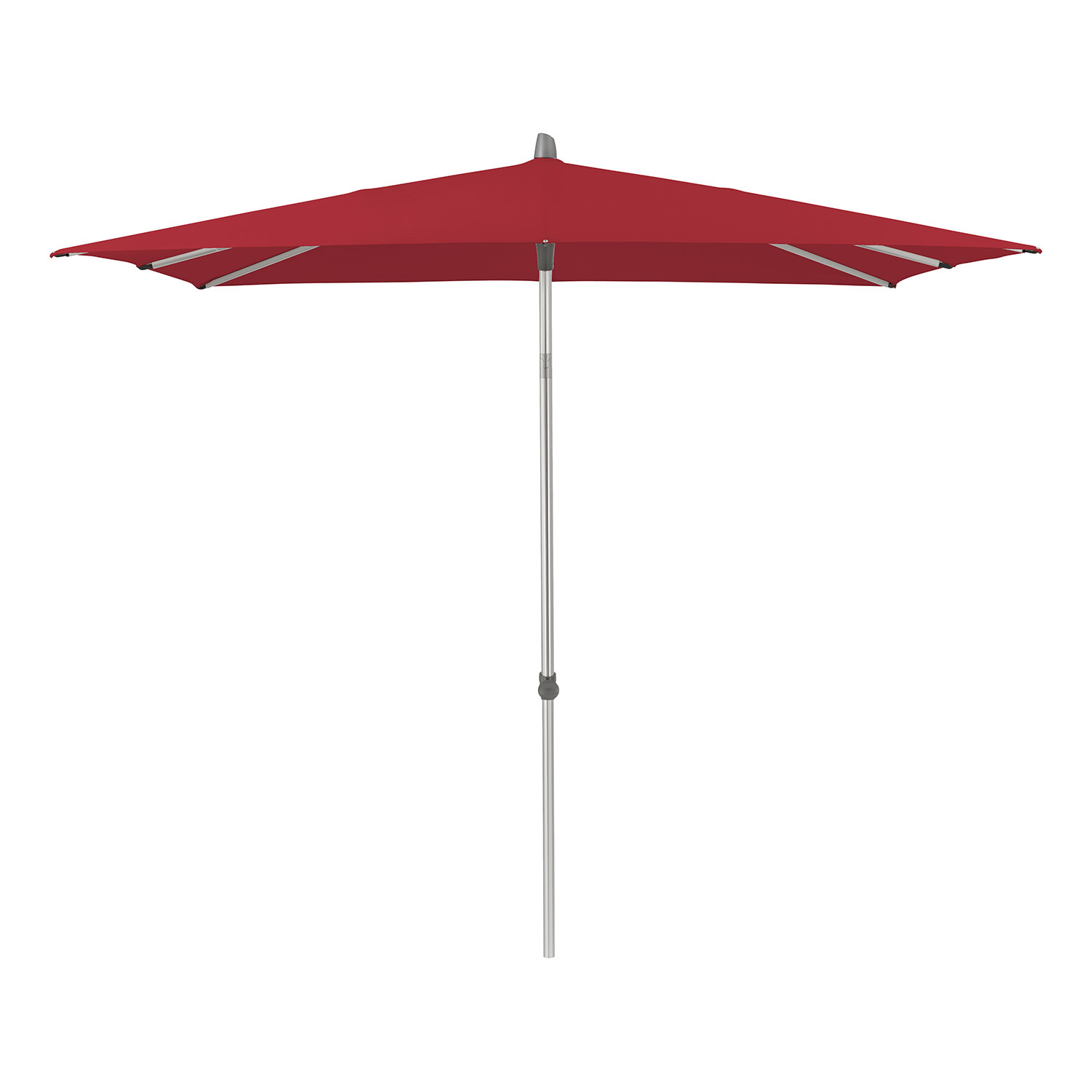 Glatz Alu-smart parasoll 200×200 cm kat.5 646 rubino