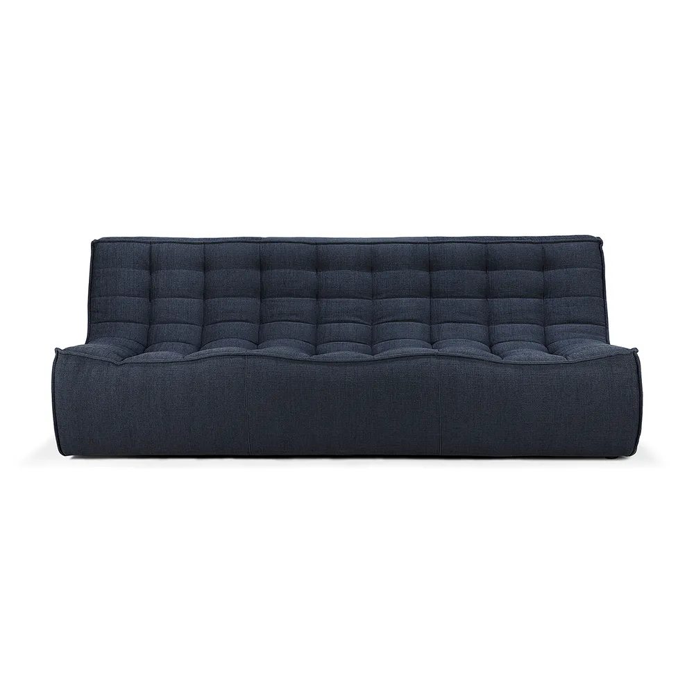 Ethnicraft N701 3-sits soffa Graphite