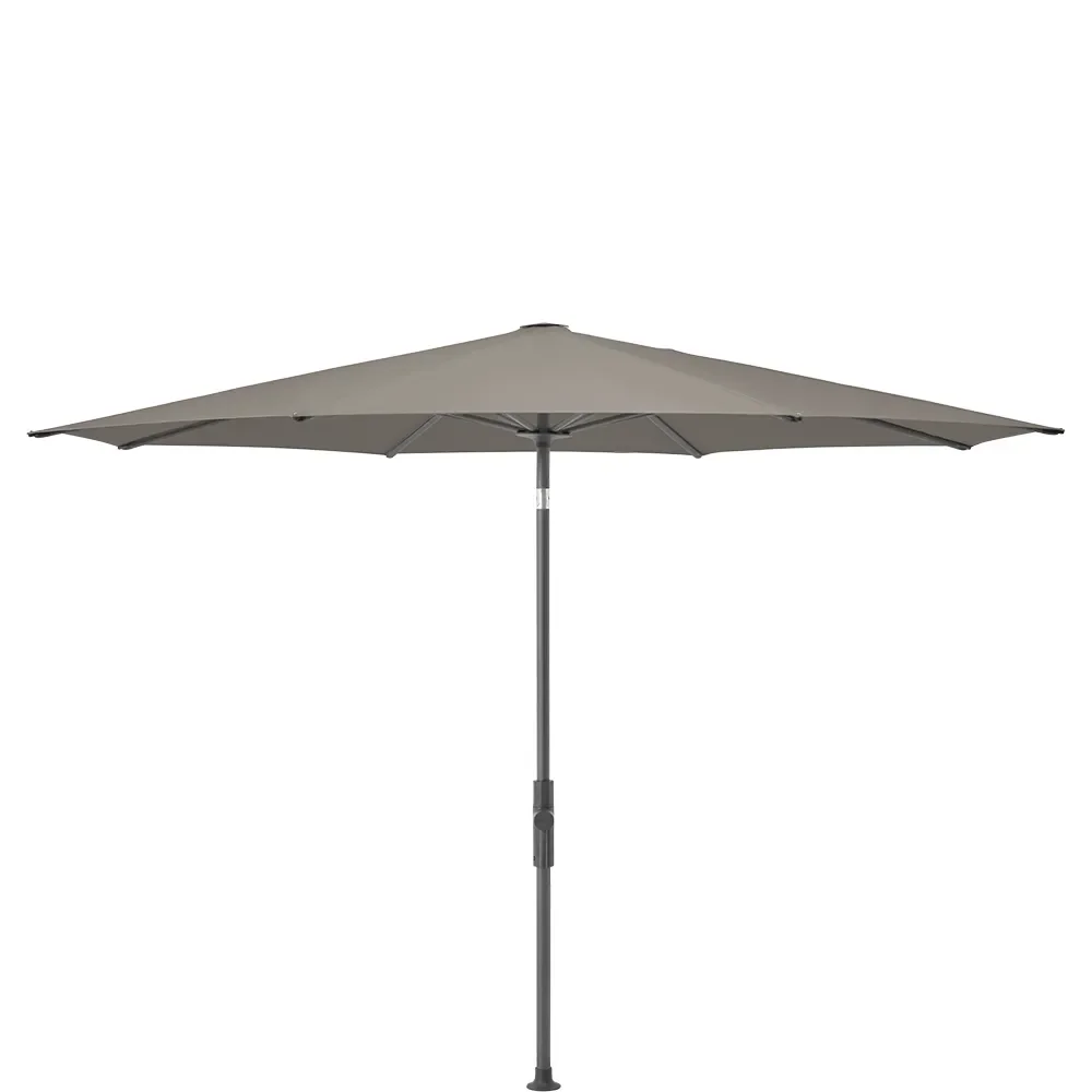 Glatz, Twist parasoll 270 cm anthracite Kat.4 461 Taupe
