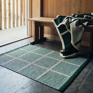 Vävd Matta Criss Pop Misty Mint