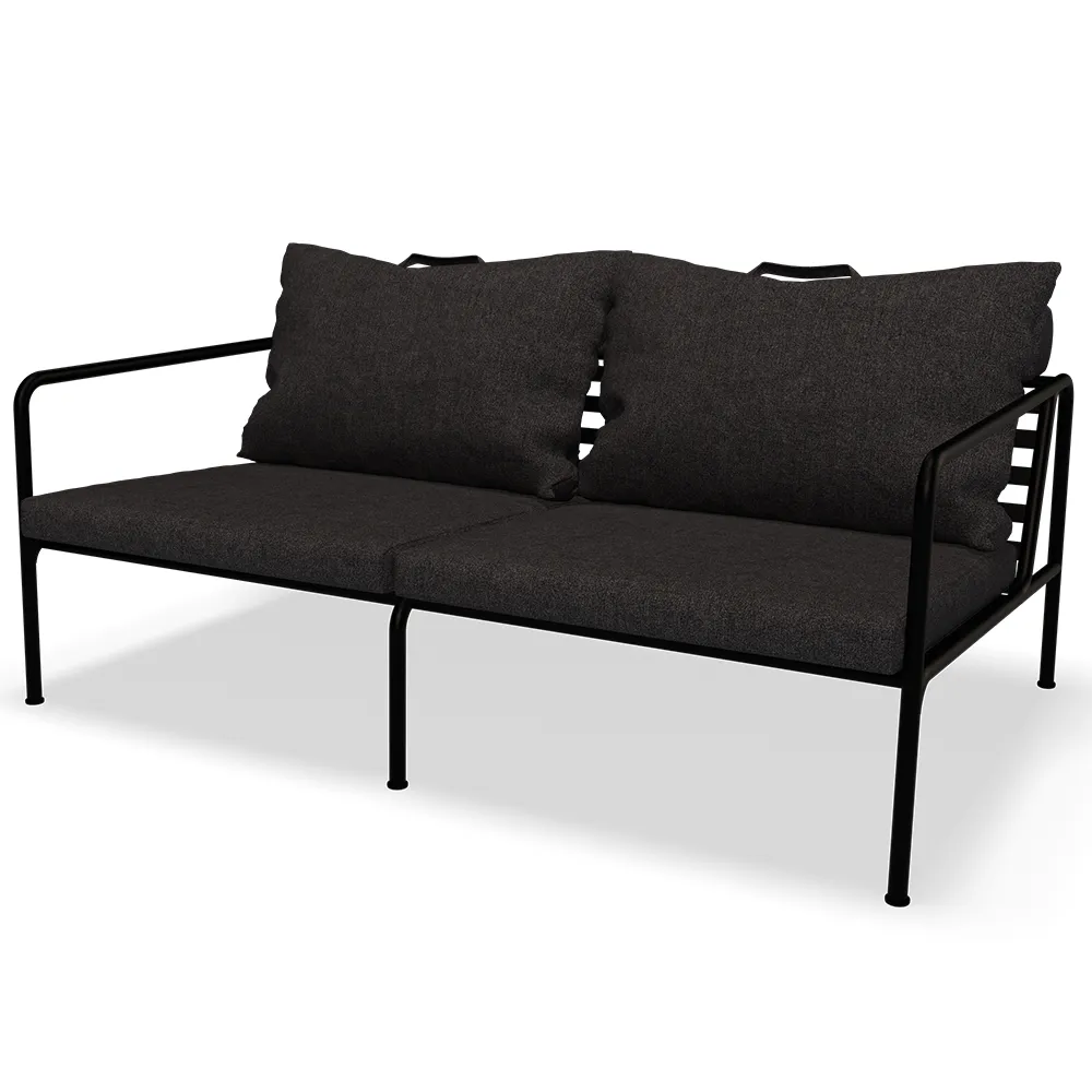 Houe Avon 2-sits soffa Slate/Black