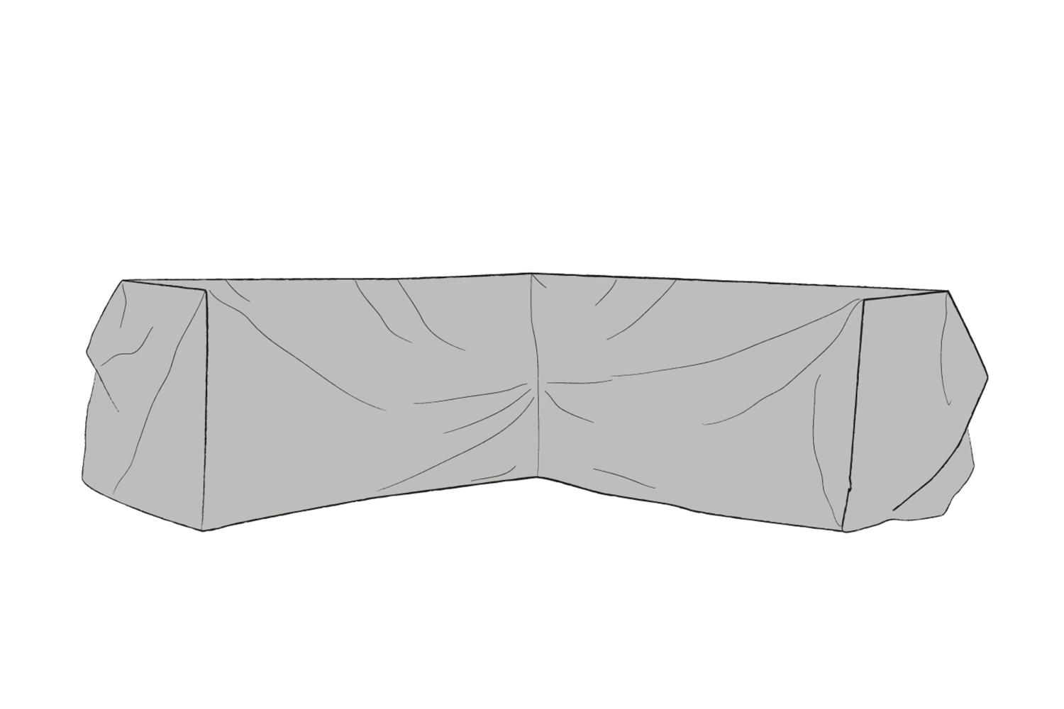 Brafab Möbelskydd hörnsoffa 102×257 cm grå