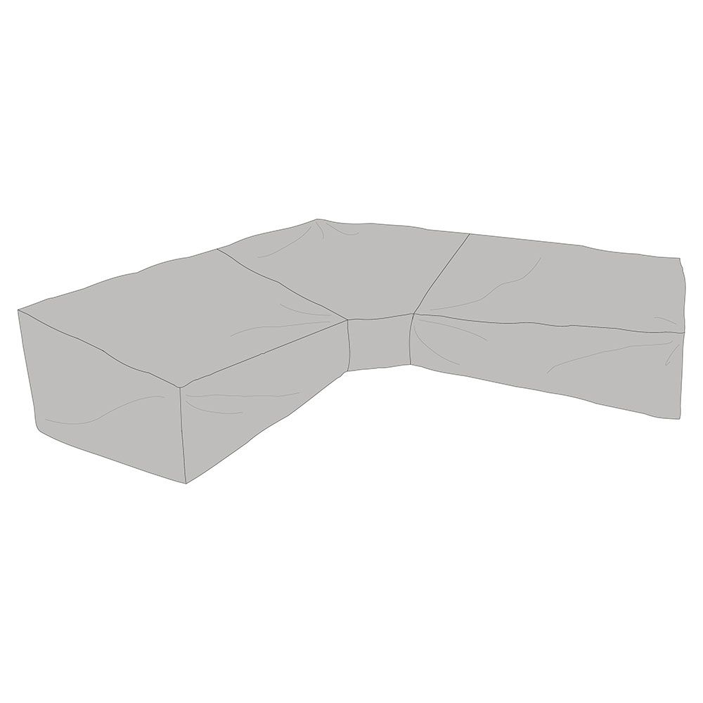 Brafab Möbelskydd hörnsoffa 100×281 cm grå